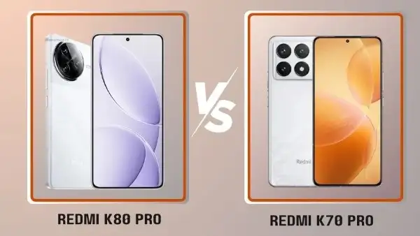 testمقارنة بين هاتفي شاومي Redmi K80 Pro و Redmi K70 Pro