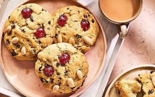 testبسكويت الزبدة بالفواكه والمكسرات