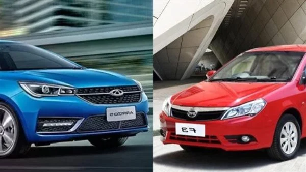 testبى واى دى F3 و شيرى اريزو