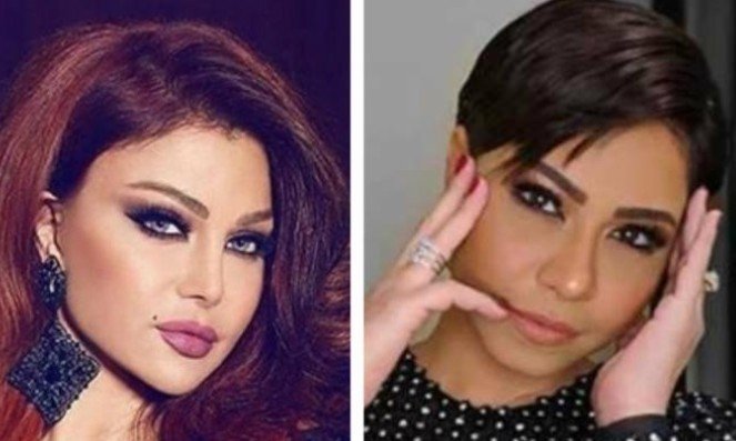 testشيرين عبد الوهاب وهيفاء وهبي