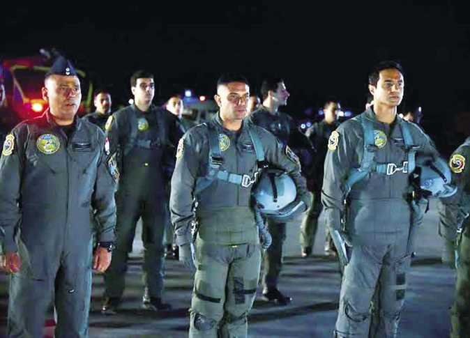 صورة داخل فيلم السرب